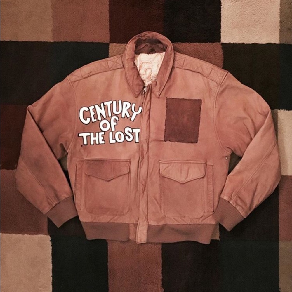 Brown Planet N9 Suede Leather Flight Jacket
